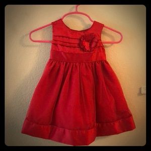 Carter’s Red party dress for baby girls